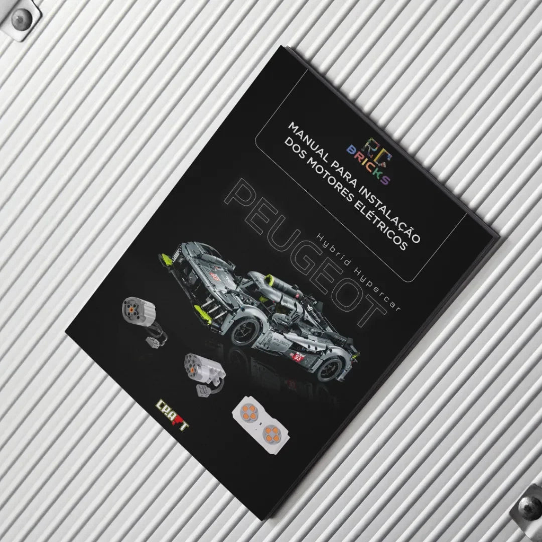 Manual para Turbinar o Peugeot 9x8 LeMan Hybrid Hypercar (1775 pçs)