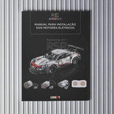 Manual para Turbinar o Porsche 911 RSR Branco (1580 Peças)