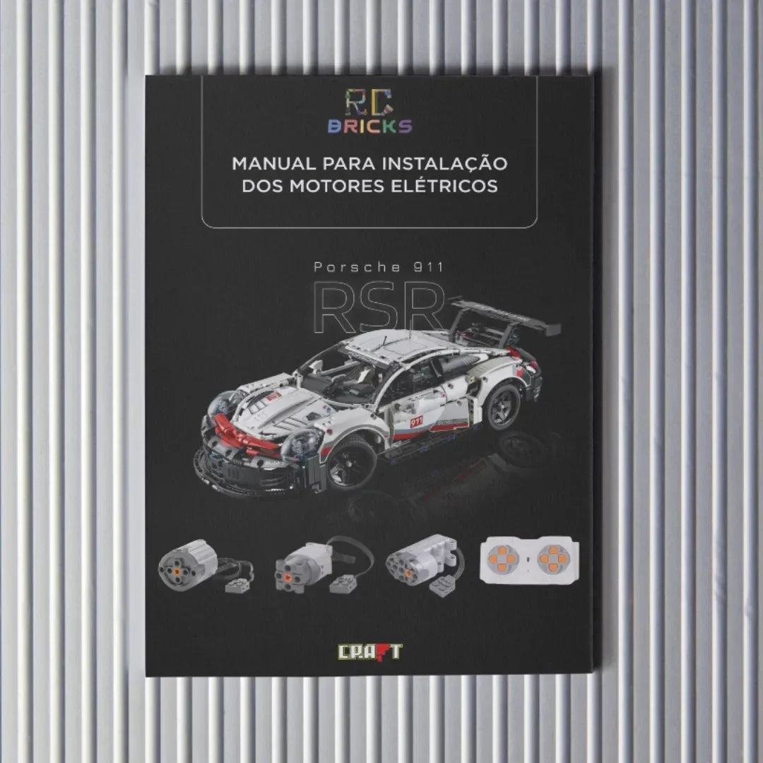 Kit Motor Elétrico para o Porsche 911 RSR Branco