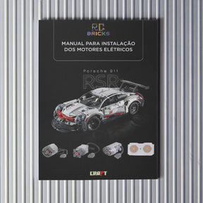 Kit Motor Elétrico para o Porsche 911 RSR Branco