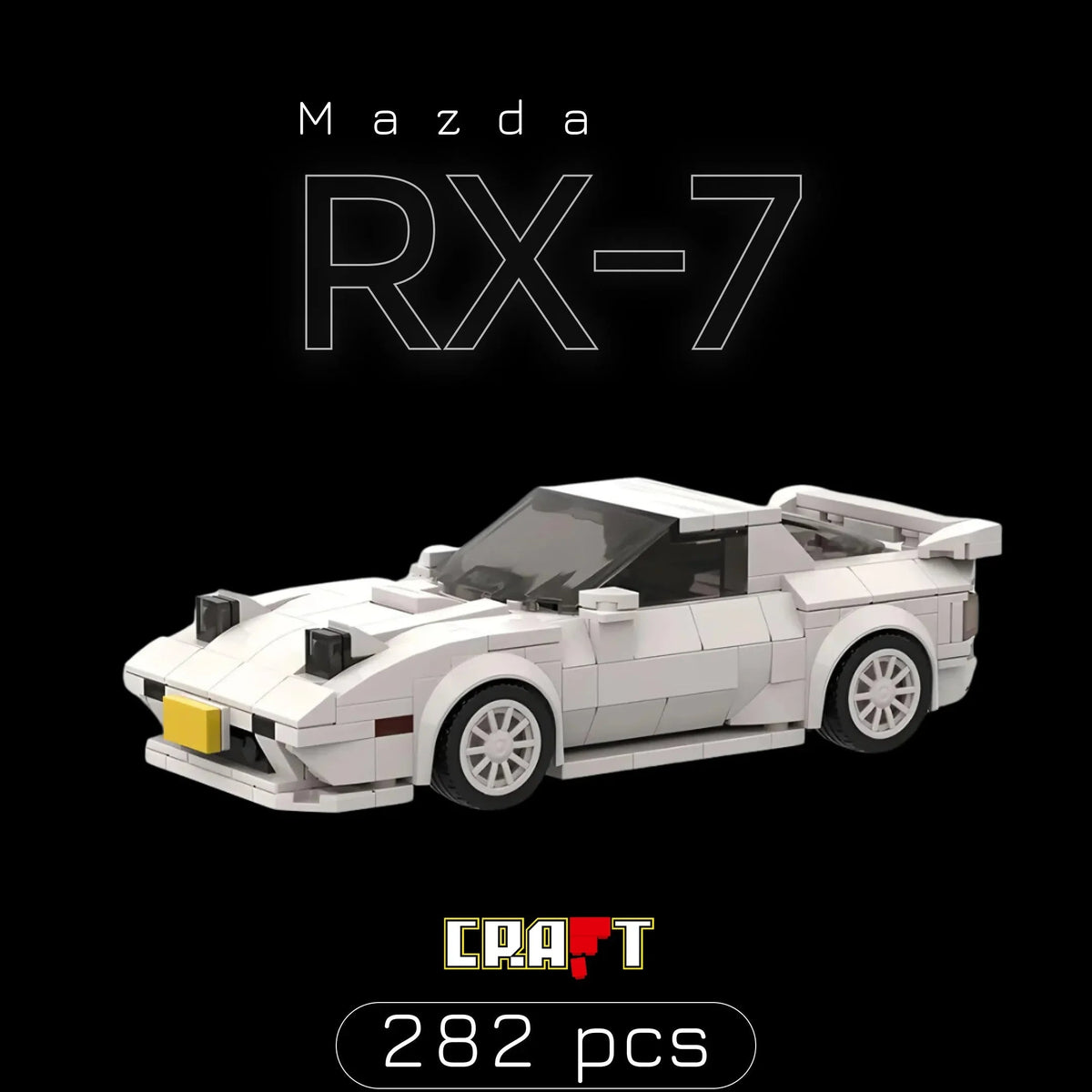 Mazda RX-7 (282 peças)