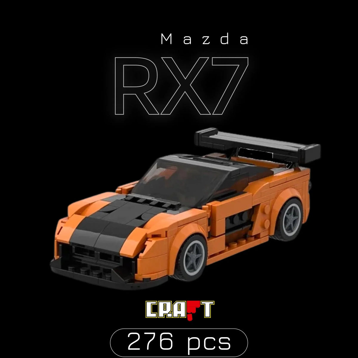 Mazda RX7 (276 peças)