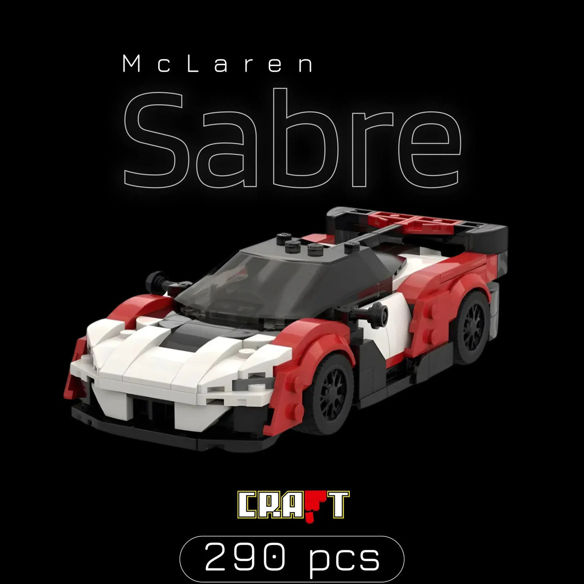 McLaren Sabre (290 peças)