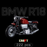 Moto BMW R18 (222 peças)