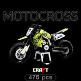 Moto de Motocross (476 peças)