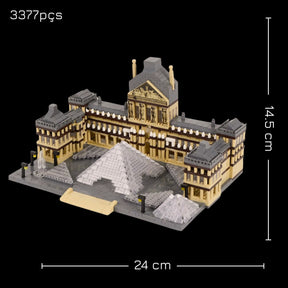 Museu do Louvre (3377 micro-peças)