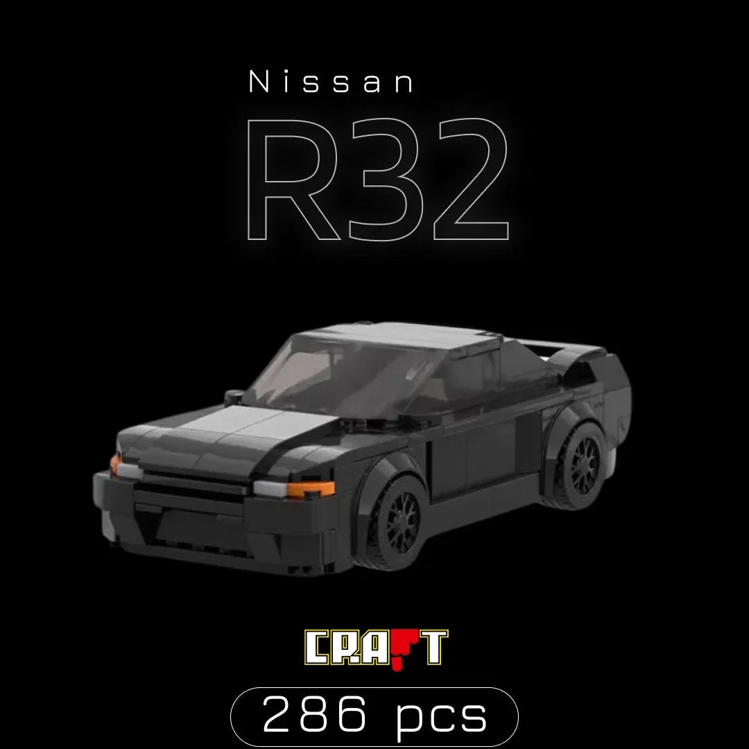 Nissan R32 Skyline GT-R (286 peças)