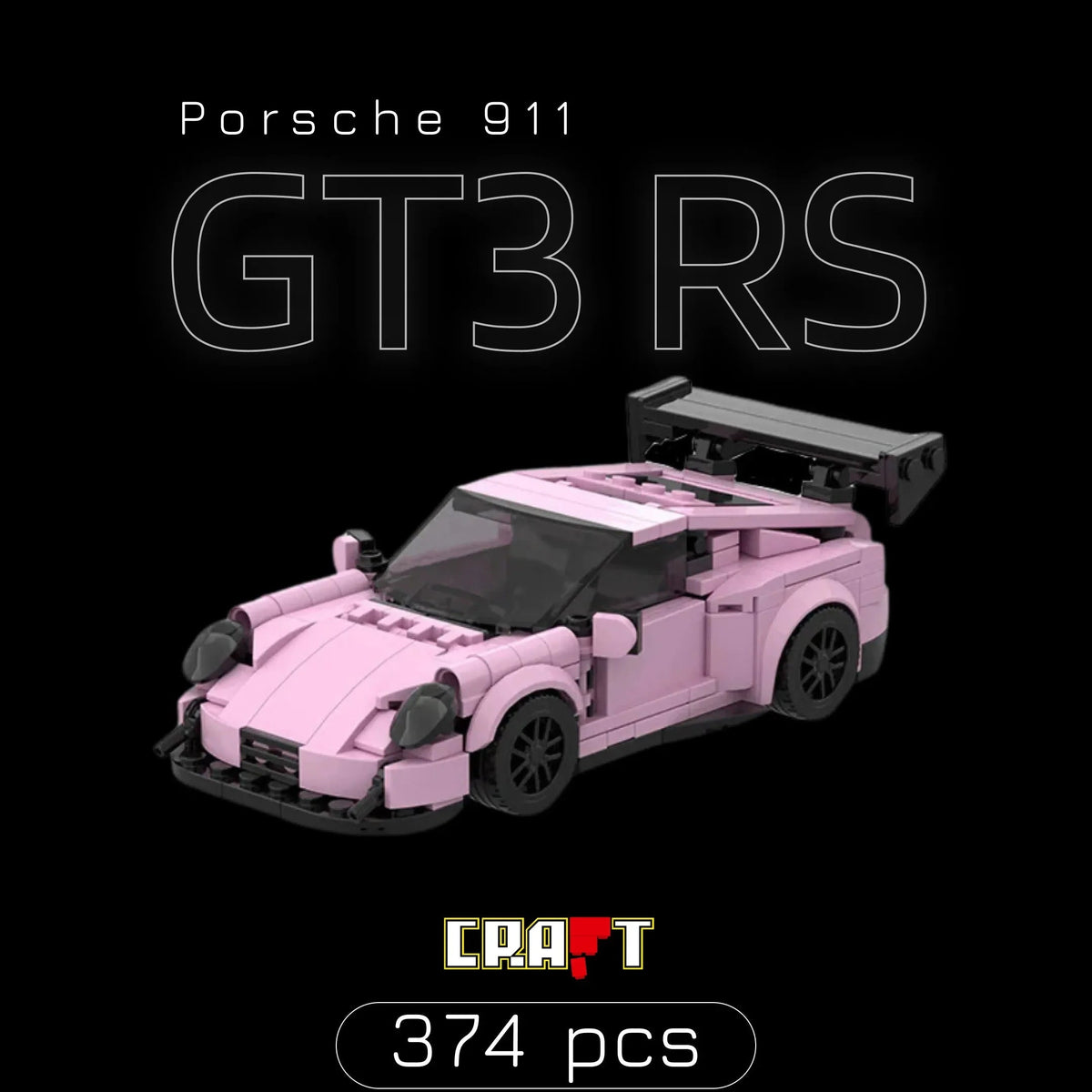 Porsche 911 GT3 RS (374 peças)