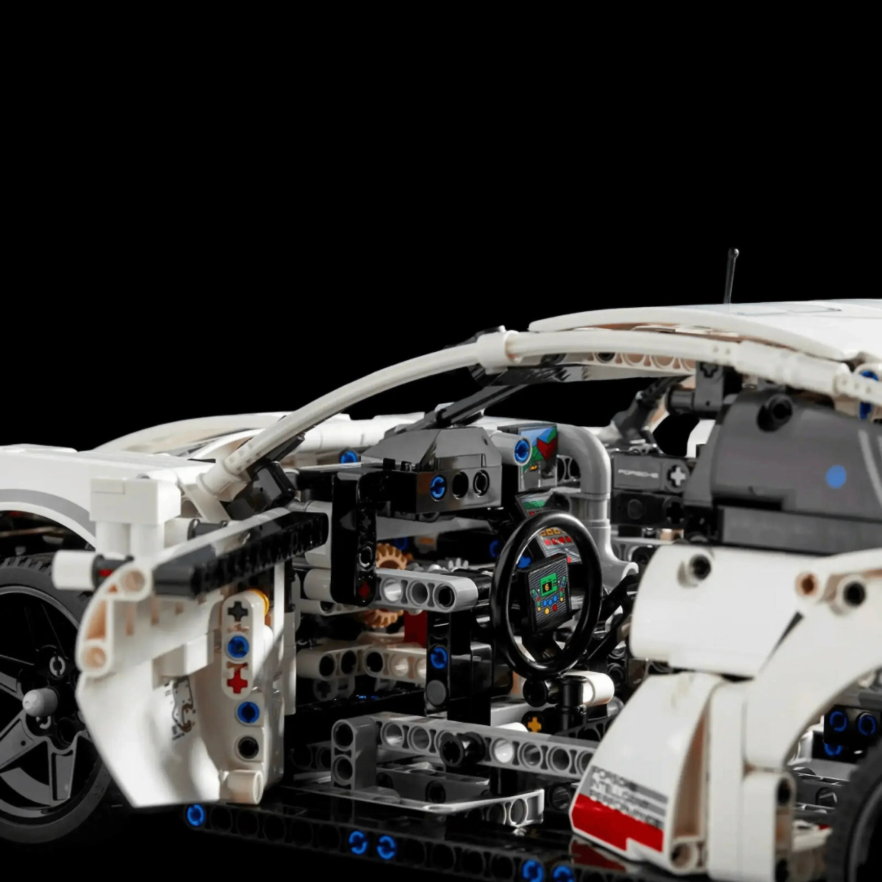 Porsche 911 RSR Branco (1580 peças)