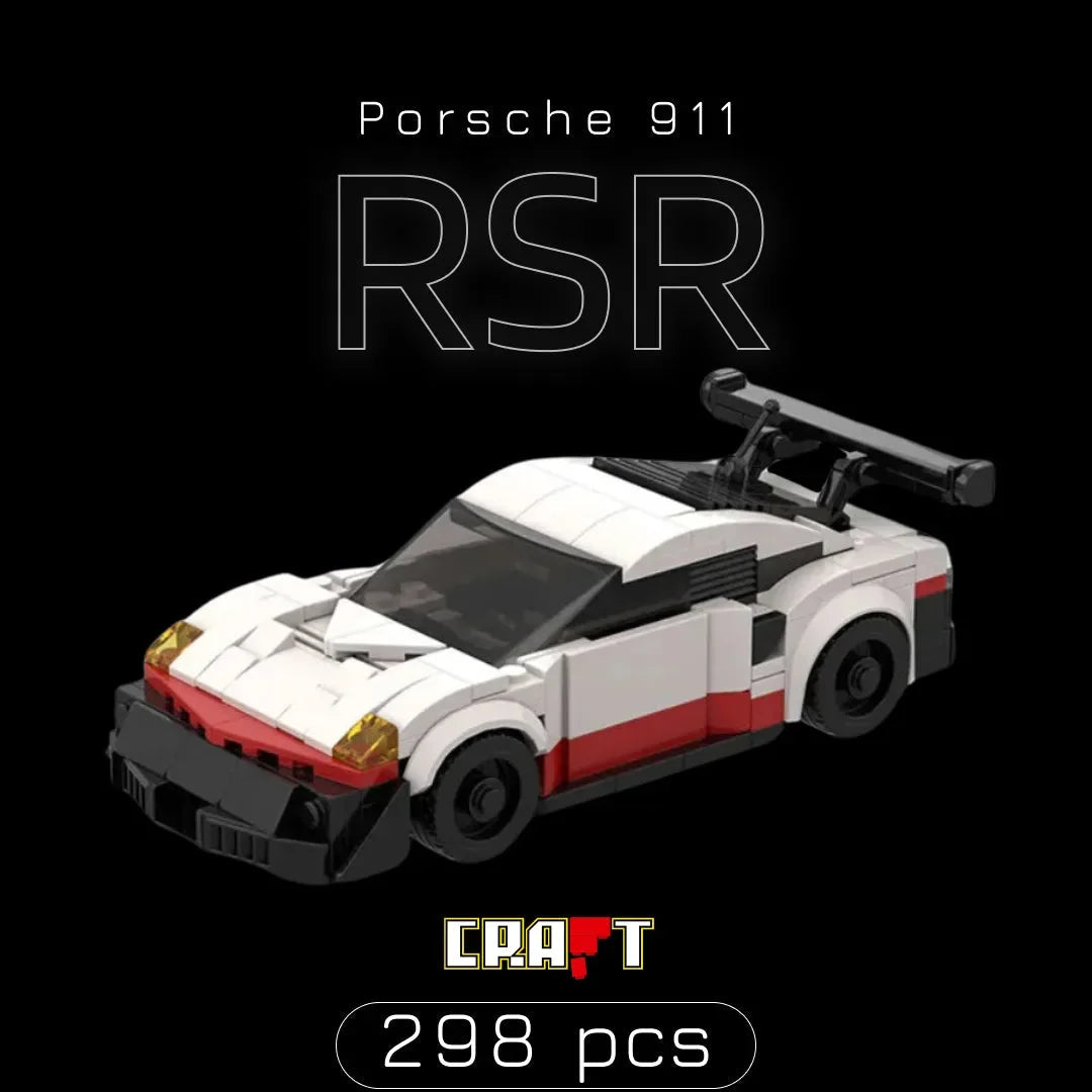 Porsche 911 RSR (298 peças)