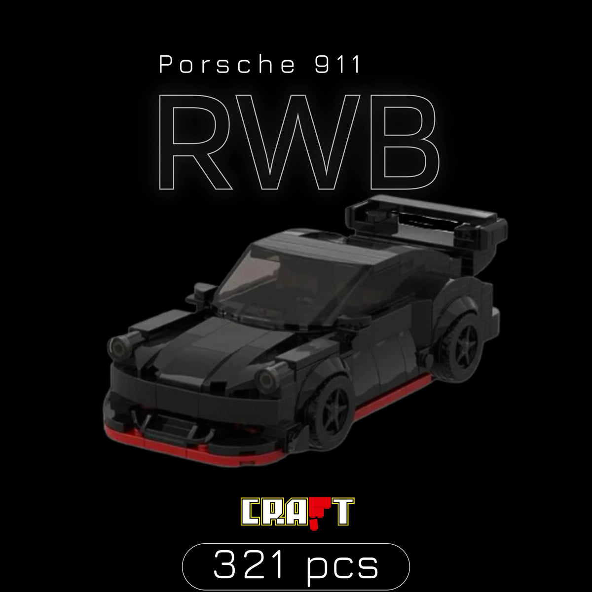 Porsche 911 RWB (321 peças)