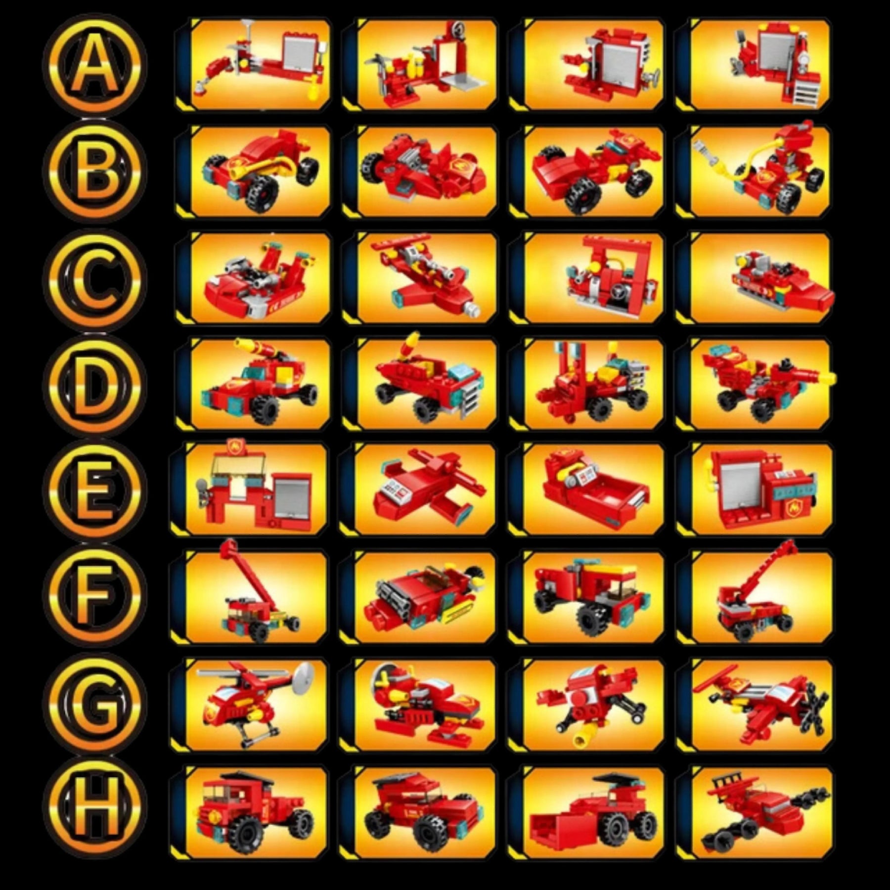 Posto de Bombeiros (8 em 1)