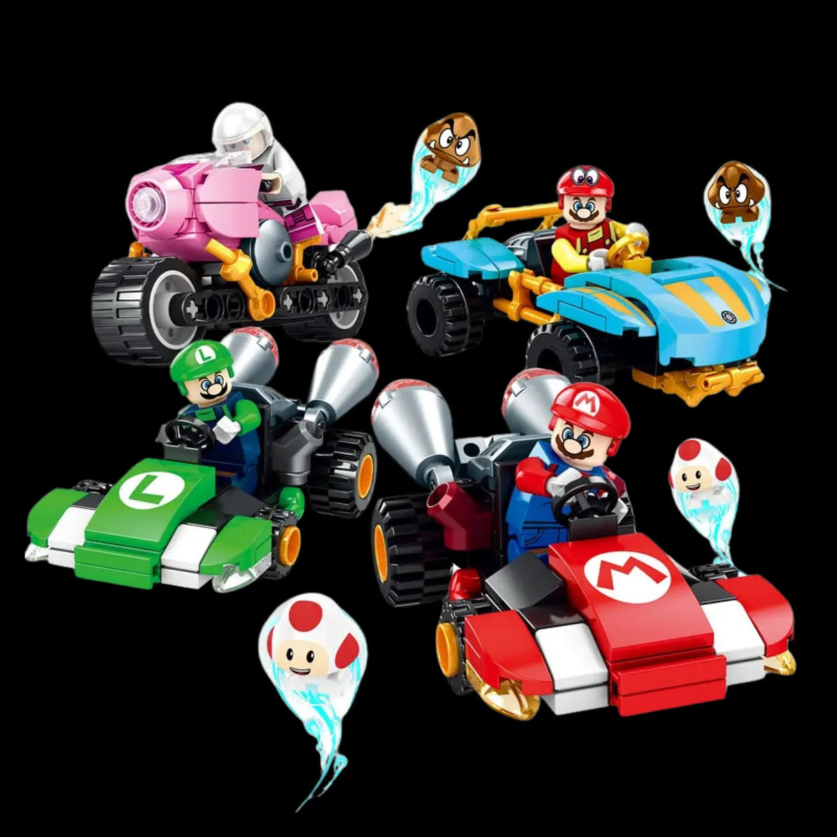 Mario Bros Kart - Corrida Maluca (356 peças)
