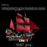 Navio Vingança da Rainha Ana (1097 peças)