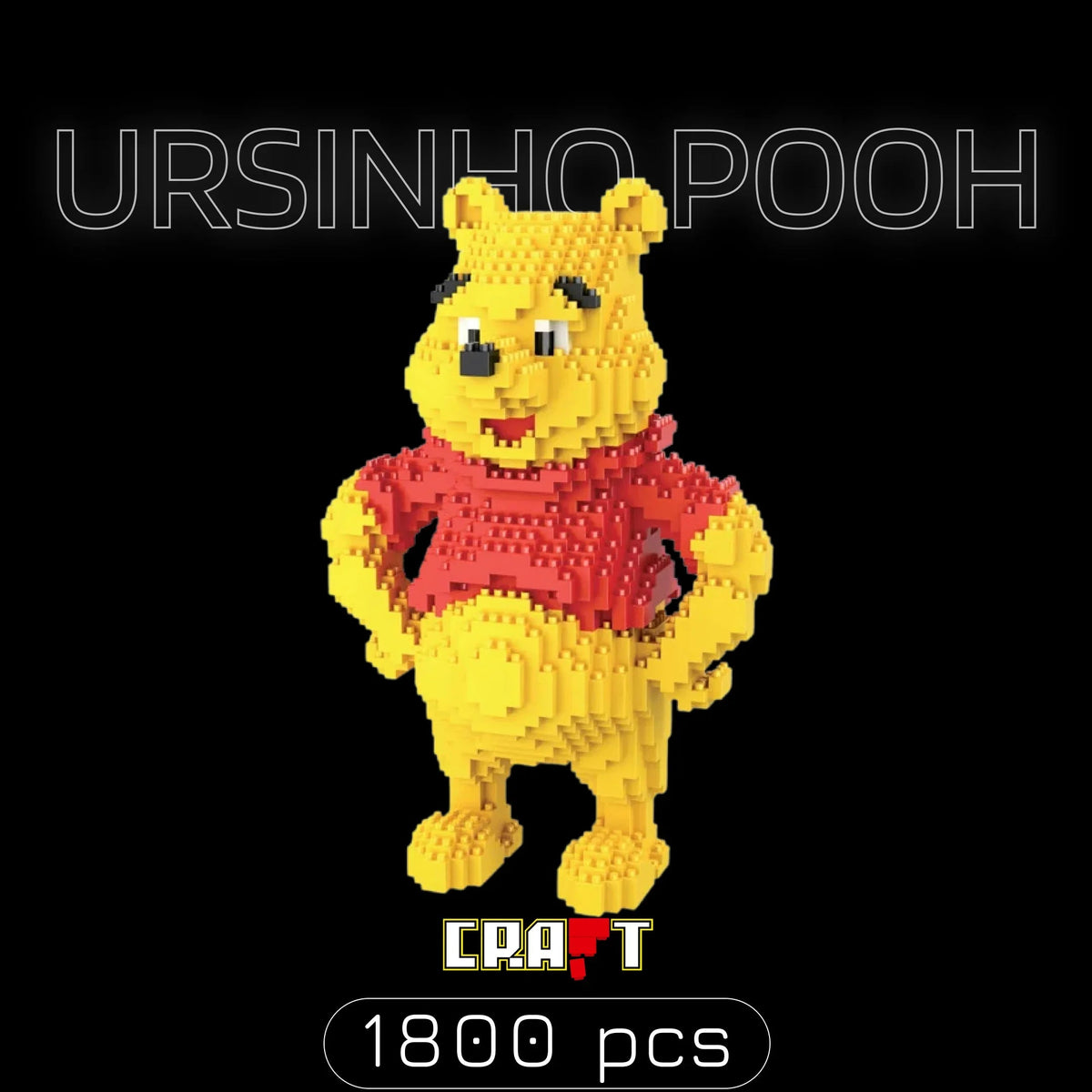 Ursinho Pooh (1800 micro-peças)