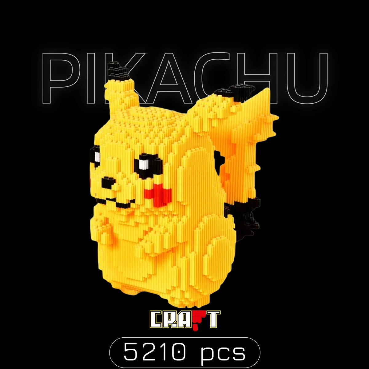 Pikachu (5210 micro-peças)