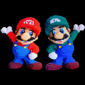 Mario & Luigi (8550 micro-peças)
