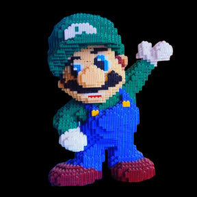 Mario & Luigi (8550 micro-peças)