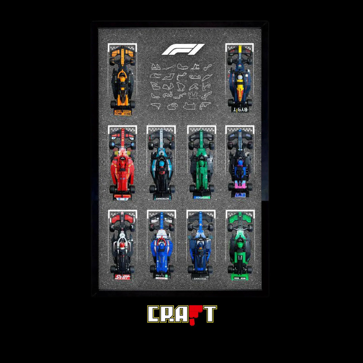 Quadro de Fibra de Carbono - Mini F1