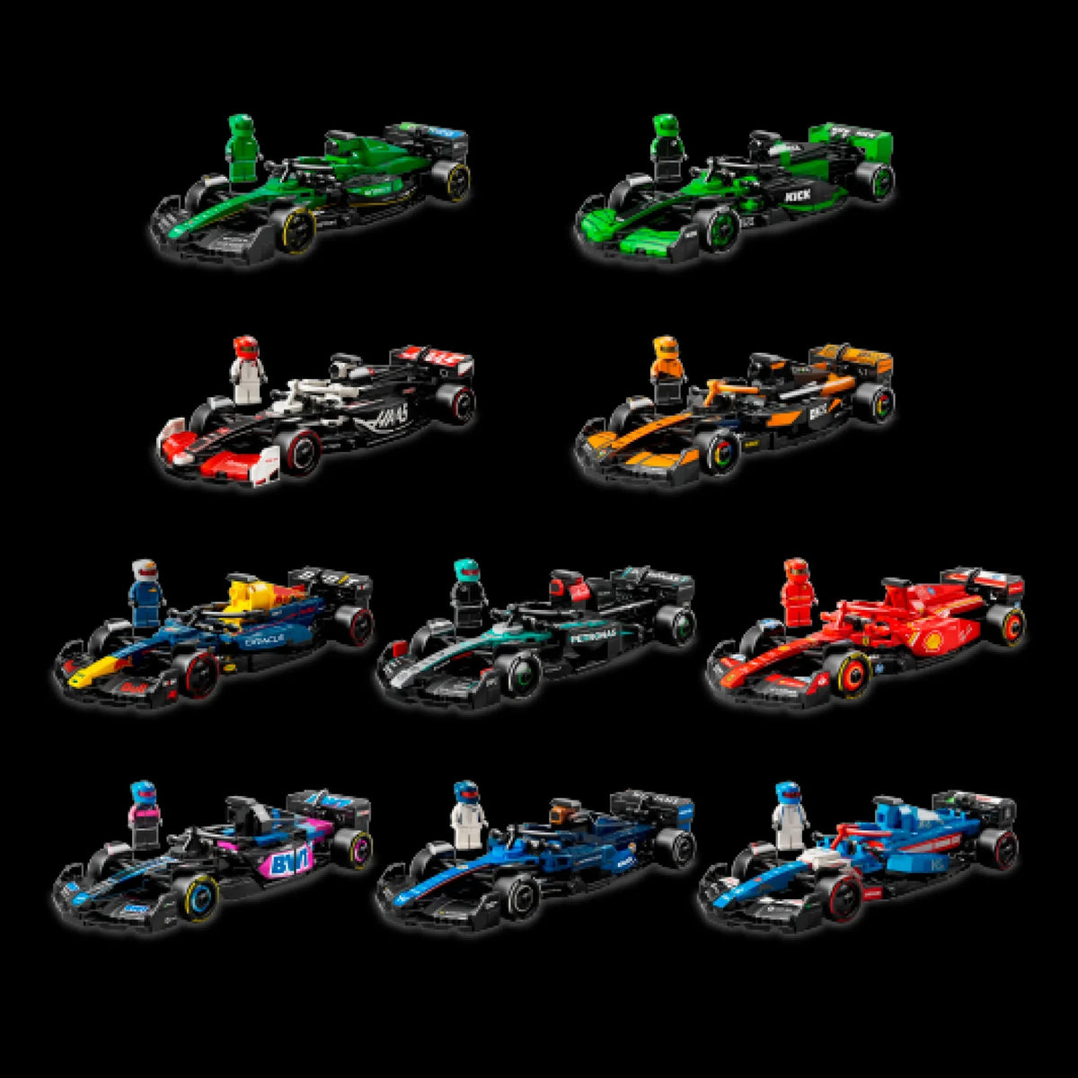 Ultimate Fórmula 1 - Speed Champions 2025  (2601 peças)