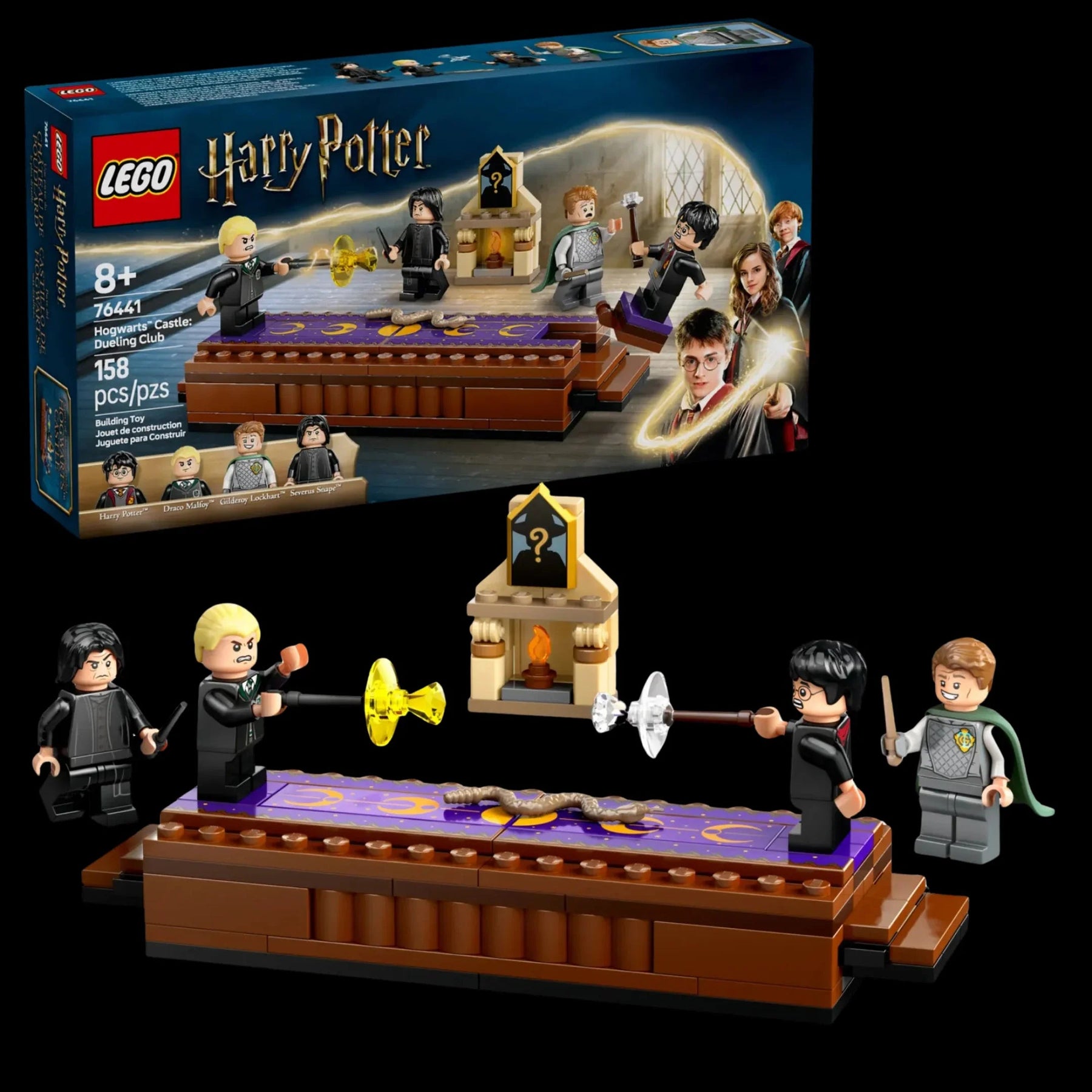 Harry Potter - Castelo de Hogwarts: Clube de Duelos (158 peças)