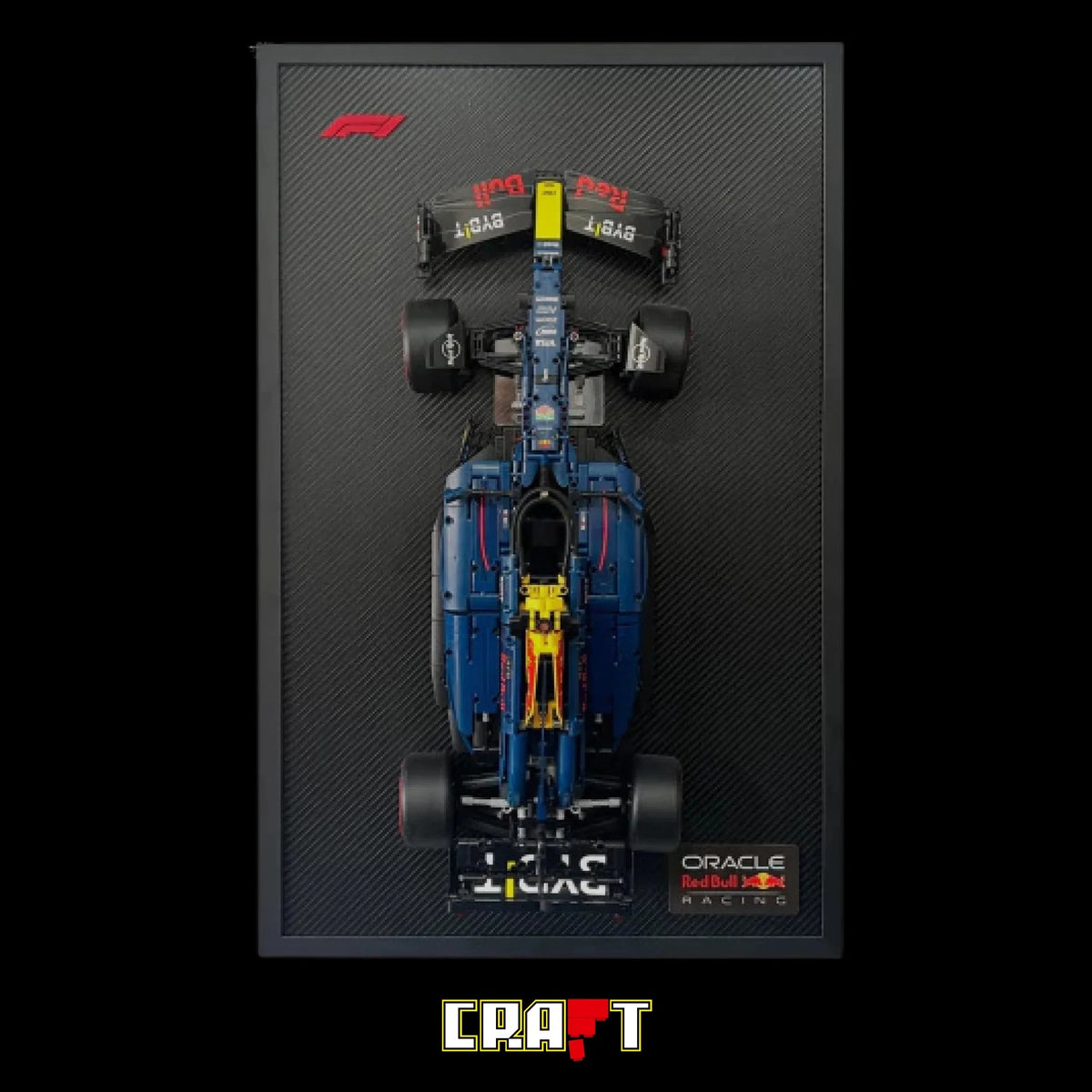 Quadro de Fibra de Carbono - Fórmula 1 - Red Bull RB20