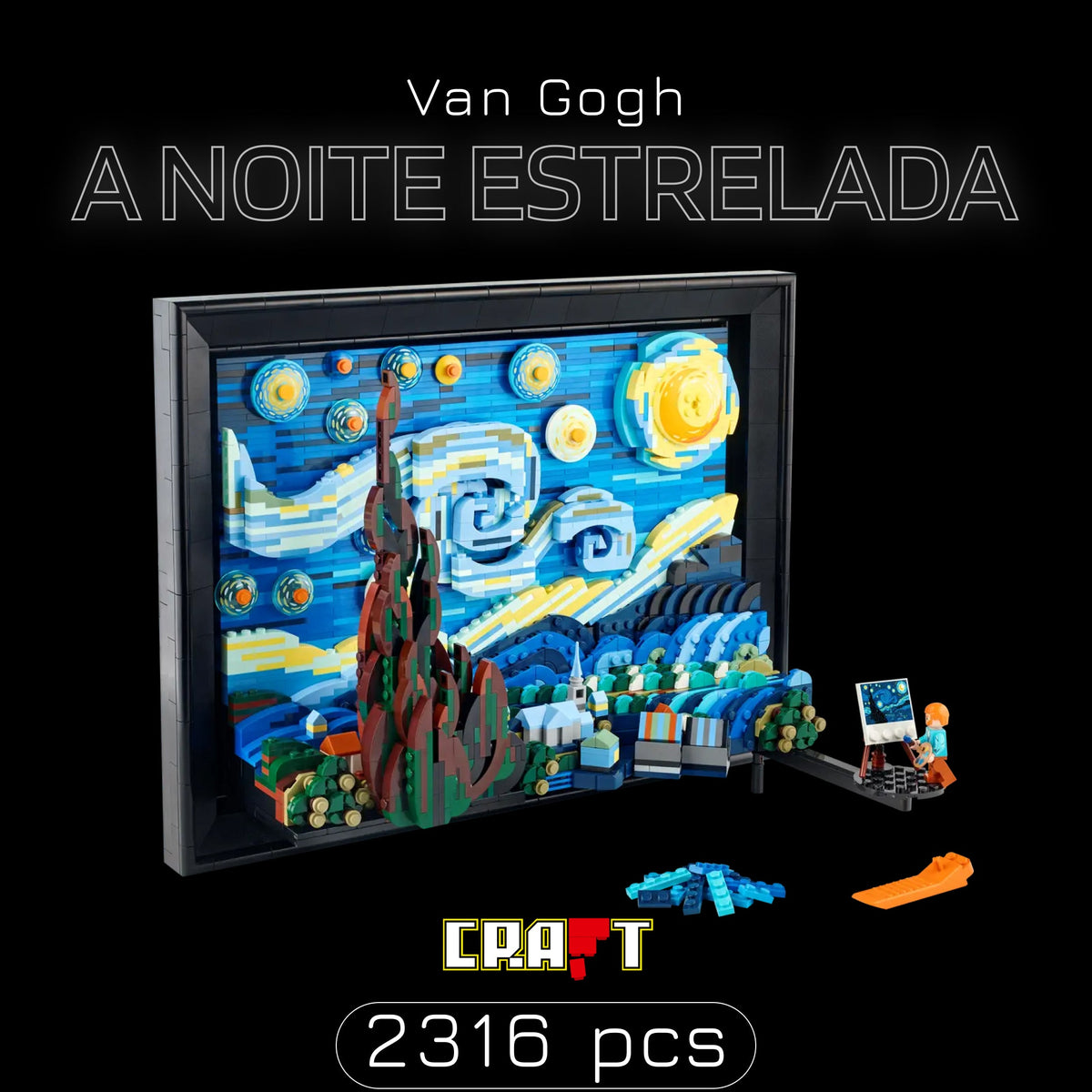Van Gogh - A Noite Estrelada (2316 peças)