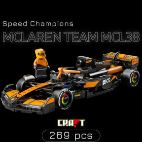 Speed Champions - Mclaren Team Mcl38 (269 peças)