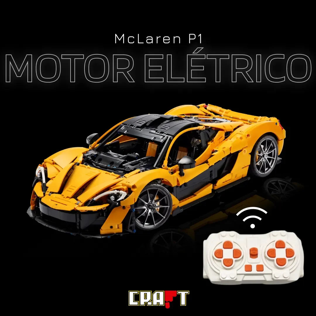 Super Kit Motor Elétrico para a McLaren P1 (3893 pçs)