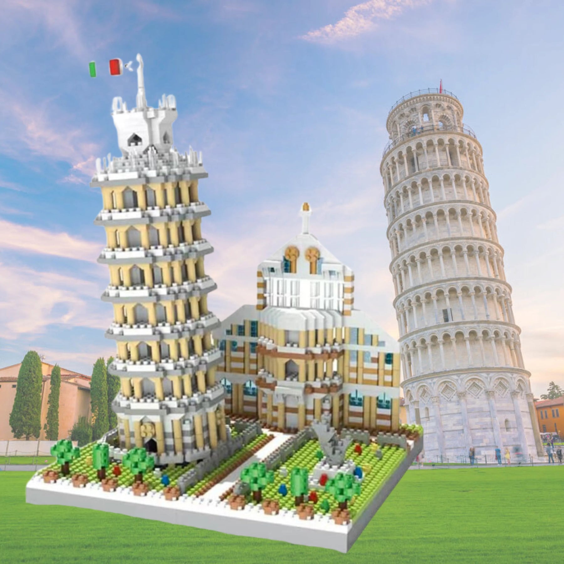 Torre de Pisa (1944 micro-peças)