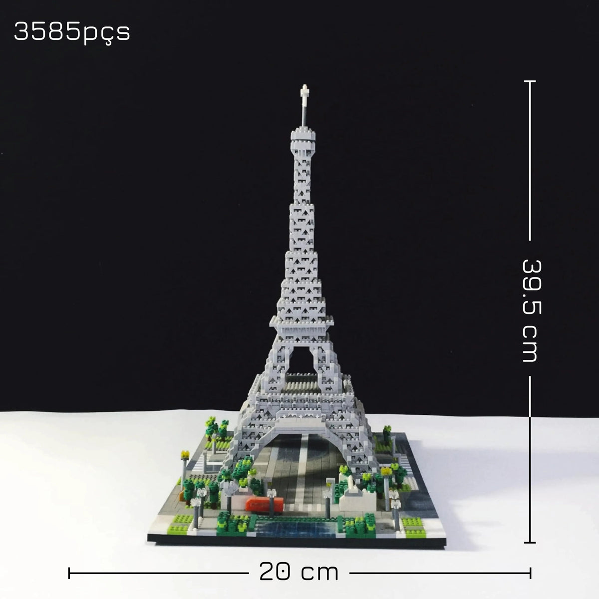 Torre Eiffel (3585 micro-peças)