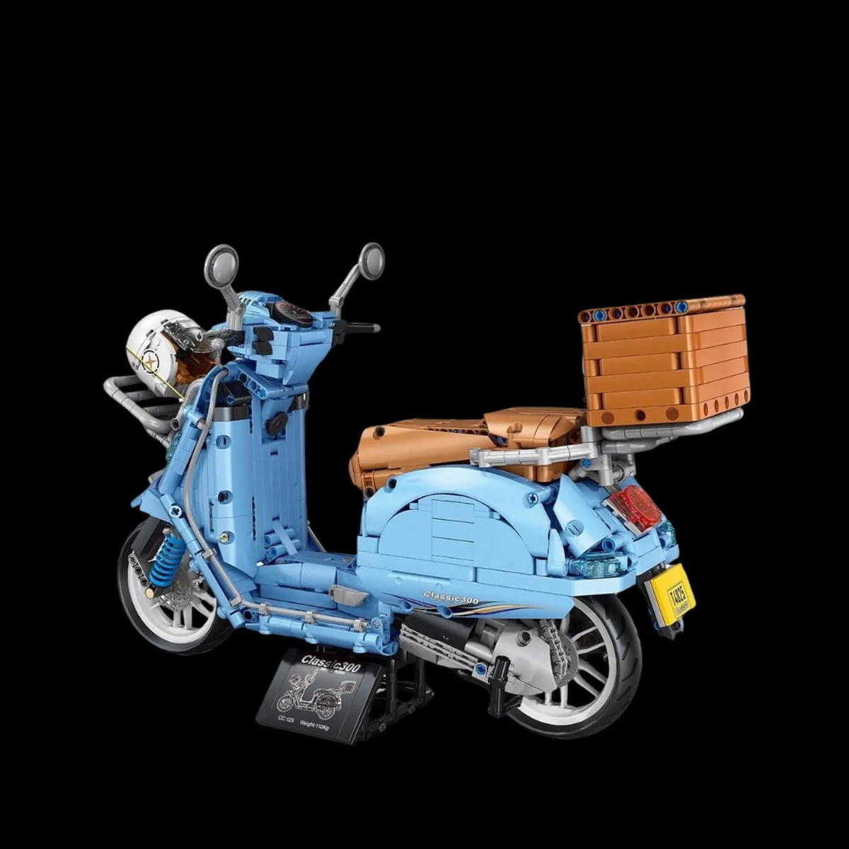 Vespa 125 (1828 peças)