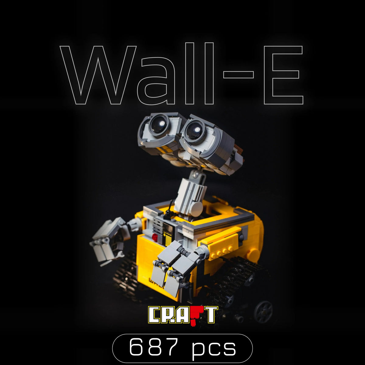 Wall-E Robo (687 peças)